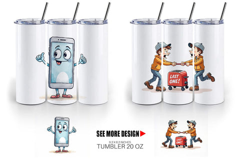 Tumbler Sarcastic Shopper Sublimation artnoy 