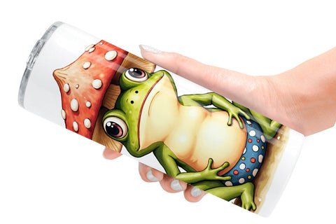 Tumbler Sarcastic Summer Animals Watercolor Sublimation artnoy 