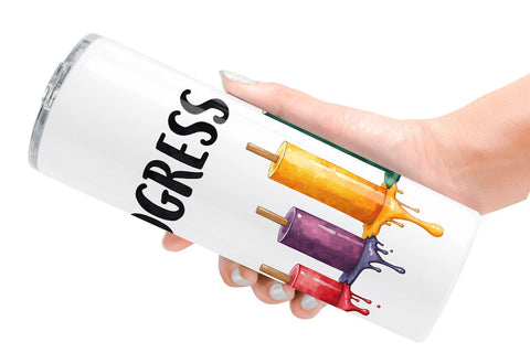 Tumbler Sarcastic Sunshine Cynical Hope Watercolor Sublimation artnoy 