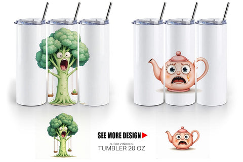 Tumbler Sarcastic Surreal Cuties Sublimation artnoy 