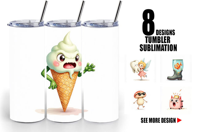 Tumbler Sarcastic Surreal Cuties Sublimation artnoy 