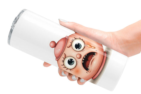 Tumbler Sarcastic Surreal Cuties Sublimation artnoy 