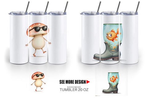 Tumbler Sarcastic Surreal Cuties Sublimation artnoy 