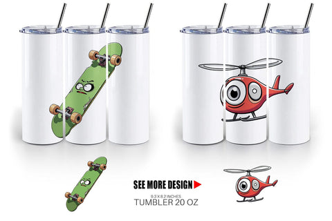 Tumbler Sarcastic Transport Squad Sublimation artnoy 