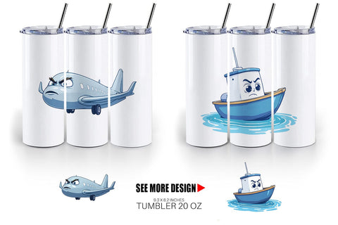 Tumbler Sarcastic Transport Squad Sublimation artnoy 
