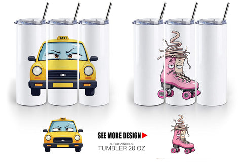 Tumbler Sarcastic Transport Squad Sublimation artnoy 