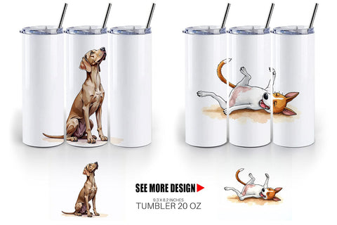 Tumbler Sass & Side-Eye Judgmental Dog Sublimation artnoy 