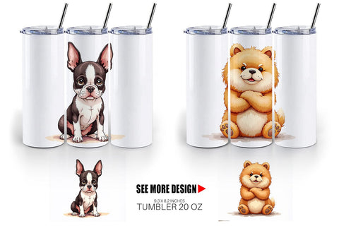 Tumbler Sass & Side-Eye Judgmental Dog Sublimation artnoy 