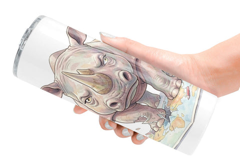 Tumbler Sassy Grumpy School Animal Sublimation artnoy 