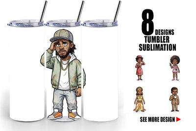 Tumbler Sassy Historical Ancestor Sublimation artnoy 