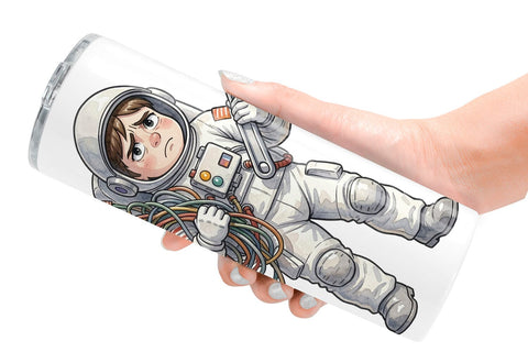 Tumbler Sassy Introvert Astronaut Sublimation artnoy 