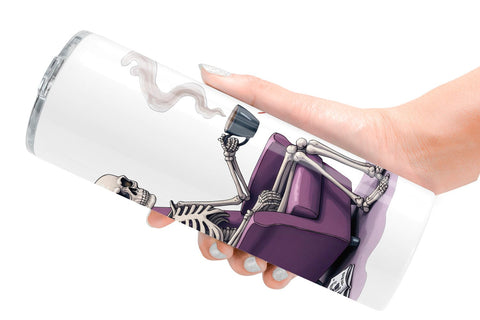 Tumbler Sassy Lady Bones Sublimation artnoy 