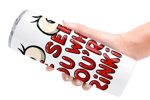 Tumbler Sassy Santa's Sayings Sarcastic Christmas Quotes Sublimation artnoy 