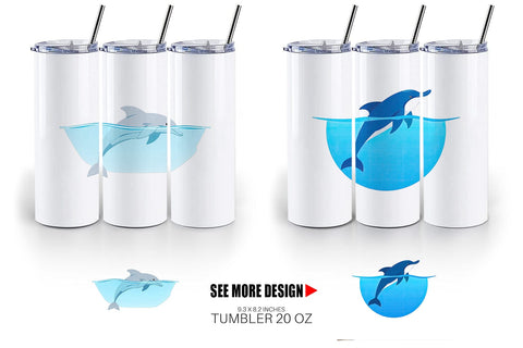 Tumbler Save the Ocean Sublimation artnoy 