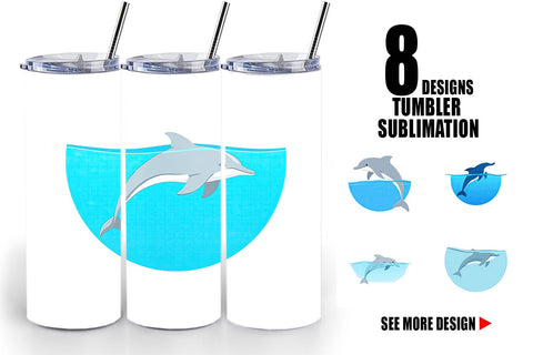 Tumbler Save the Ocean Sublimation artnoy 