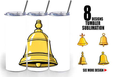 Tumbler School Bell Sublimation artnoy 