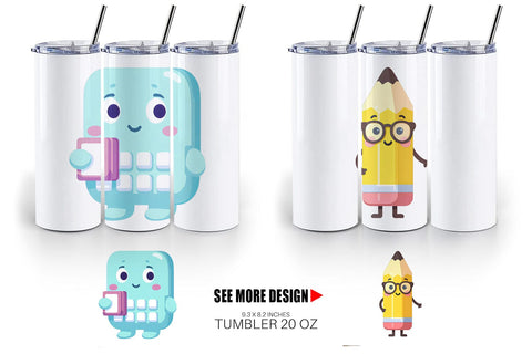Tumbler School Buddies Sublimation artnoy 