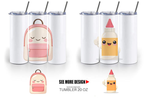 Tumbler School Buddies Sublimation artnoy 