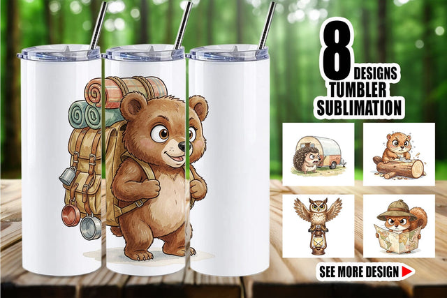 Tumbler Serious Survivalist Animal SVG artnoy 