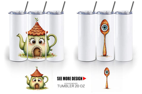 Tumbler Skeptical Linens Sublimation artnoy 