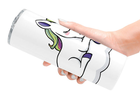 Tumbler Sleeping Unicorn Sublimation artnoy 