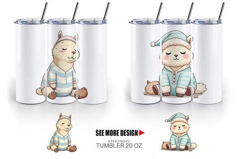Tumbler Sleepy Capybara Sublimation artnoy 