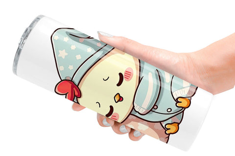 Tumbler Sleepy Chicken Sublimation artnoy 