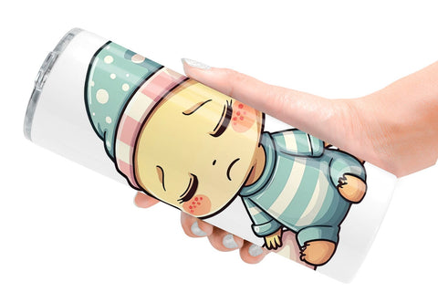 Tumbler Sleepy Gecko Sublimation artnoy 