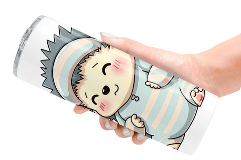 Tumbler Sleepy Hedgehog Sublimation artnoy 