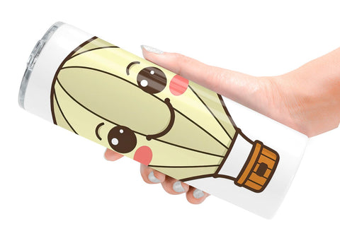 Tumbler Smiling Hot Air Balloon Sublimation artnoy 