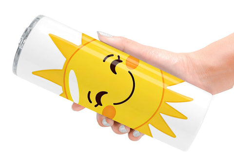 Tumbler Smiling Sun Sublimation artnoy 