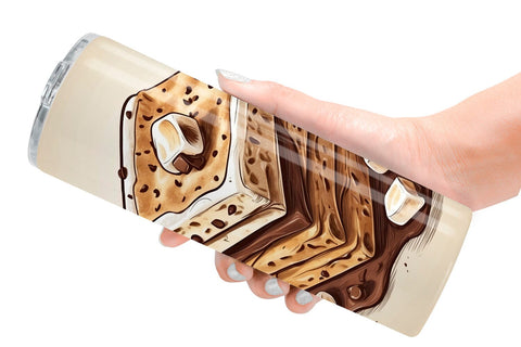 Tumbler S'mores Sublimation artnoy 