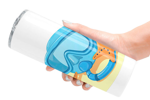 Tumbler Snorkel Mask Sublimation artnoy 