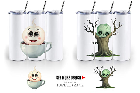 Tumbler Snuggle Spooky Squad Sublimation artnoy 