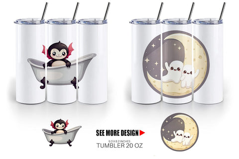 Tumbler Snuggle Spooky Squad Sublimation artnoy 