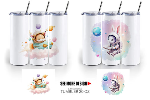 Tumbler Space Dreamscape Sublimation artnoy 