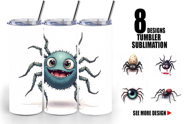 Tumbler Spider Twists Sublimation artnoy 