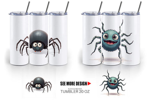 Tumbler Spider Twists Sublimation artnoy 