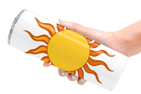 Tumbler Spiral Sun Sublimation artnoy 