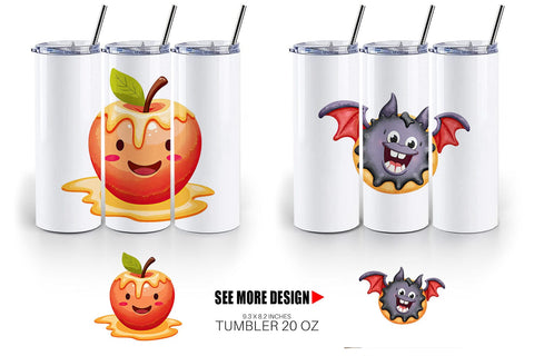 Tumbler Spooky Sweet Treats Sublimation artnoy 