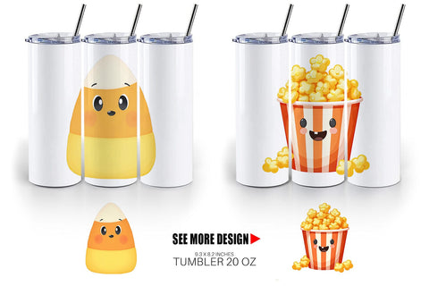 Tumbler Spooky Sweet Treats Sublimation artnoy 
