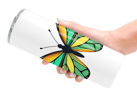 Tumbler Spring Butterfly Sublimation artnoy 