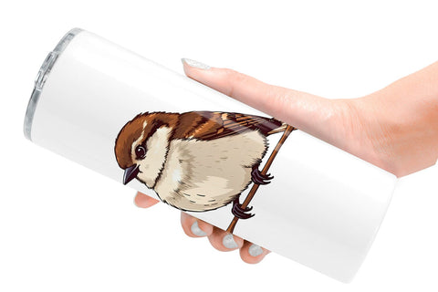 Tumbler Spring Sparrow Sublimation artnoy 