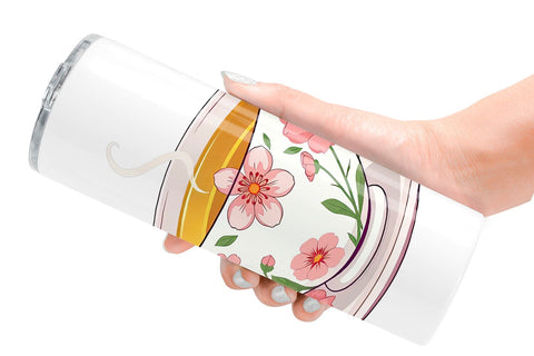 Tumbler Spring Tea Sublimation artnoy 