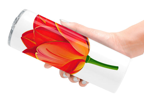 Tumbler Spring Tulip Sublimation artnoy 