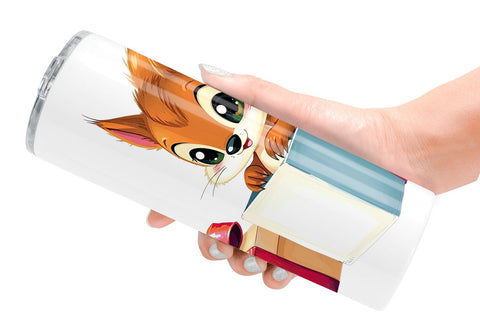 Tumbler Squirrel Gift Sublimation artnoy 