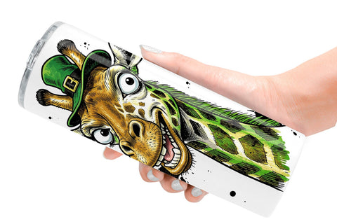 Tumbler St Paddys Zany Zoo Animals Sublimation artnoy 