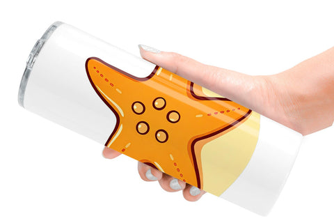 Tumbler Starfish Sublimation artnoy 