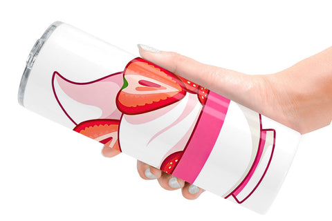 Tumbler Strawberry Scoop Sublimation artnoy 