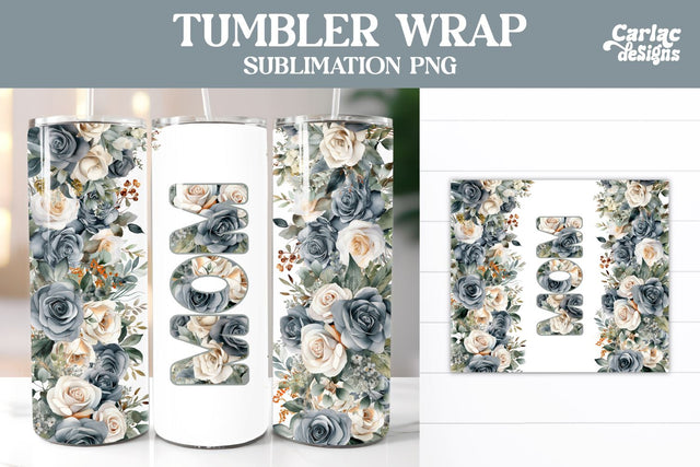 Tumbler Sublimation Wrap, Mom Tumbler Wrap Sublimation Carla C Designs 